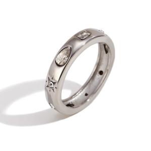 

MamacitaSlay 316L Stainless Steel Multicolor Zircon Ring Waterproof 18K Gold Plated Jewelry For Women s Classic Ring Gift 2025 8