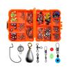 Lure Storage Box Fishing Tackles Box Swivels Clips Fishing Hooks Set Box  Carp Fishing