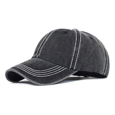 Prakticzna Bawełniana Czapka Bejsbolówka Miękki Jednolity Kapelusz Damski Męski Vintage Czapka Taty Sportowa na Zewnątrz Codzienny Klasyczny Regulowany Gładki Kapelusz
