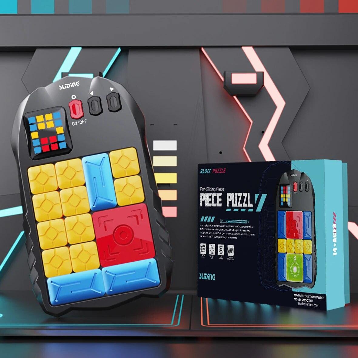 Non-Toxic Huarong Road Magnetic Suction Block Sliding Puzzle Children S Puzzle Logical Thinking Training Brain-Burning Board Game Toys