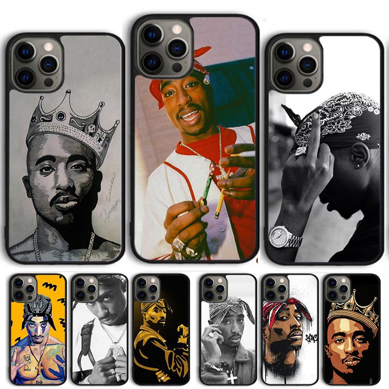 Tupac 2pac Shakur Handyhülle Für iPhone 17 Air 15 16 Hülle 14 13 11 12 Pro Max Max Plus Rückseite Schale