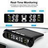 Smart TPMS Auto Reifendruck Alarm Monitor System 4 Sensoren Display Solar Intelligente Reifendruck Temperatur Warnung