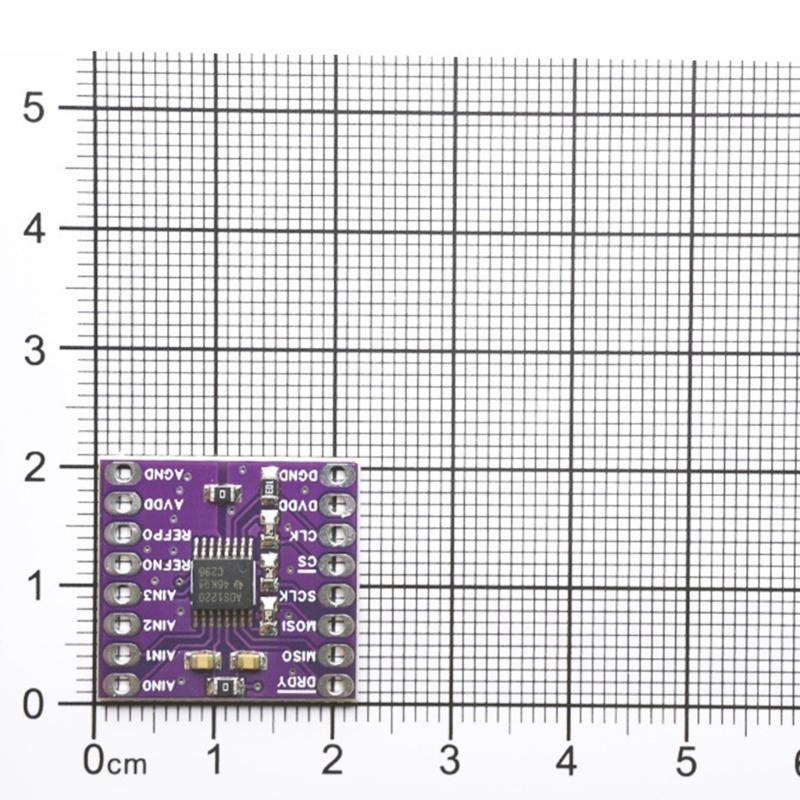 Low Power 16Bit 24Bit Analog To Digital Conversion Module SPI Port Multi Channel Input Programmable Gains Amplifiers