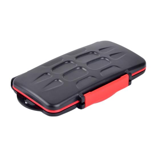 Memory Card Case Portable Large Capacity Waterproof Anti-Shock Camera Memory Card Holder Organizer Carrying Storage Box