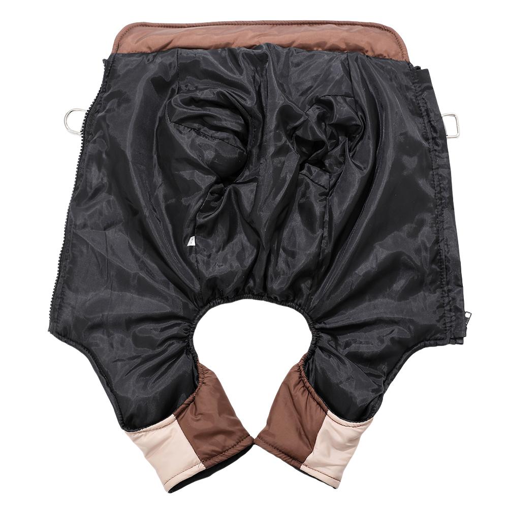 Verdickte Hunde-Overalls Winter Winddicht Warme Welpenjacke Für Kleine Mittelgroße Hunde Mit D-Ring Elastizität Reflektierend Chihuahua Yorkshire Haustierkleidung