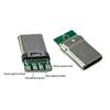 1 Set Electric Terminals Welding Diy Accessories Type C Usb 3.1 3A Fast Charging Usb Connectors Type C Connector Male Plug