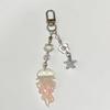 Charm Pink Butterfly Love Heart Mobile Phone Chain For Iphone Girl Women Jewelry Strap Beaded Lanyard Hanging Cord Bracelet