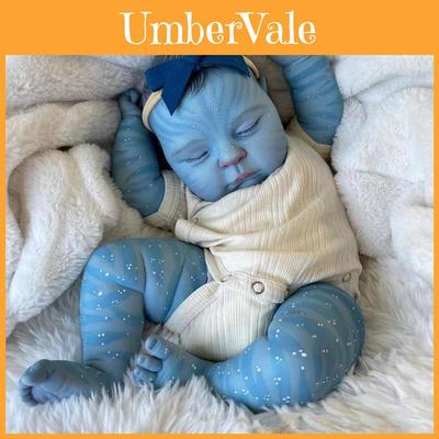 48cm Silikon Avatar Puppe Mit Handbemalter 3D Haut Für Heimdekoration Und Geschenkideen