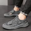 Men Sandals Gladiator Sandals Outdoor Summer Roman Sandals Sport Beach Shoes Plus Size Close Toe