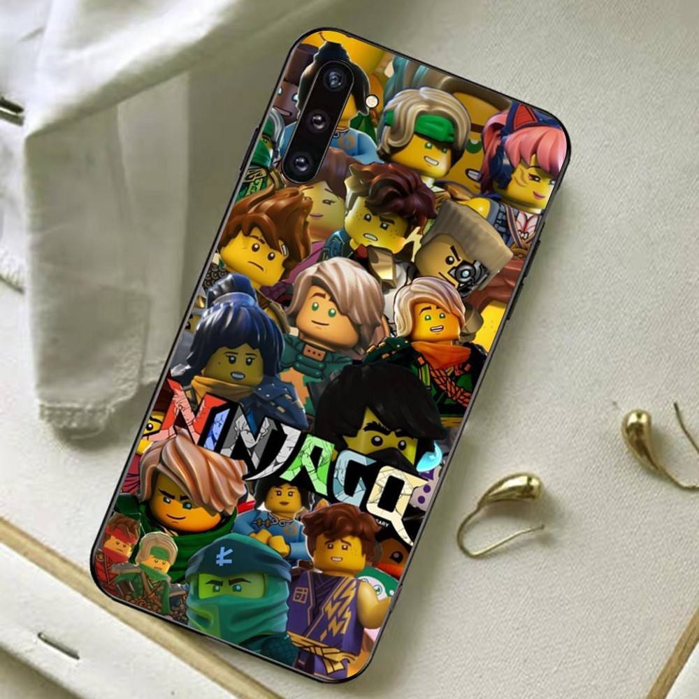Animovaný kryt na telefon s motivem N-Ninjago pro Redmi Note 4 X 5 A 6 7 8 T 9 9S 10 11 11S 11E Pro Poco M3 Pro