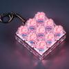 1/4/5/9 Tasten Tastatur Fidget Clicker Mechanische Tastatur Fidget Schlüsselanhänger Für Geschenke Um Die Langeweile Zu Vertreiben (Ohne LED-Licht)