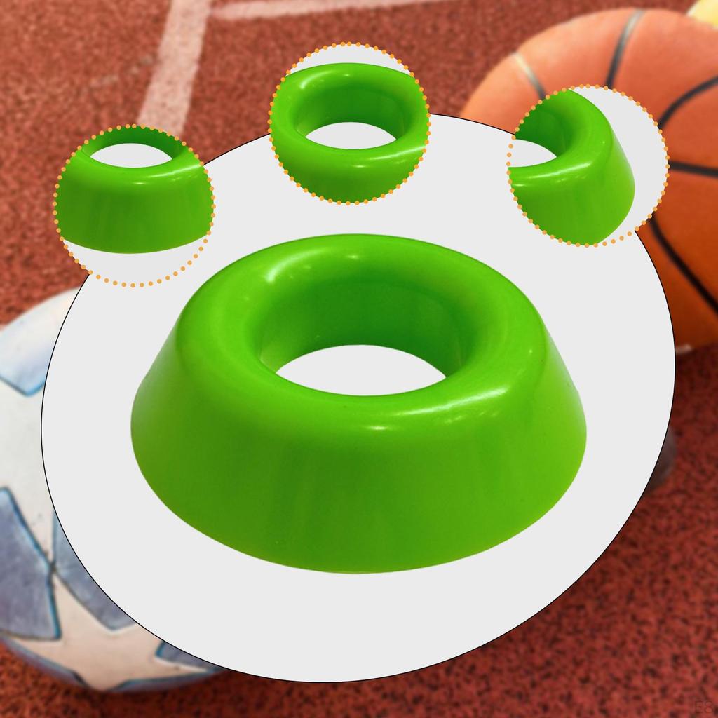 4 Pack of Ball Holders for Volleyball And Football Display Options