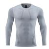 2024 Men's Long-Sleeve Quick-Dry Tight-Fit Running Shirt Fitness Wear