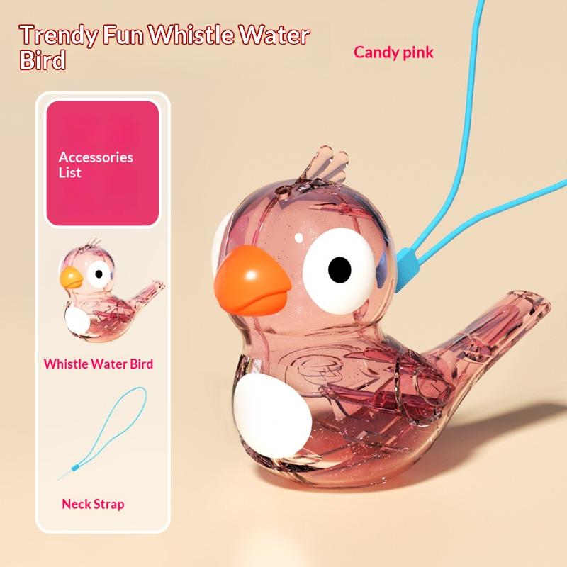 Exciting Transparent Water Bird for Children - Water Pour and Blow to Create Fun Sounds