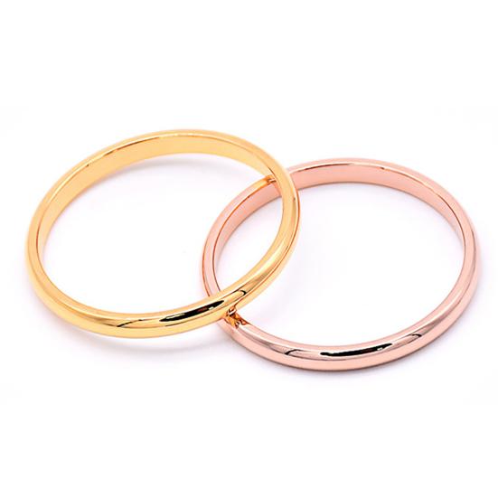 Couple Ring Versatile Delicate Titanium Steel Geometric Finger Ring