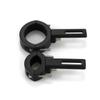 1Pair Universal Motorcycle Headlight Spotlight Mount Bracket Light Lamps Holder Adjustable Fork Clamp Lamp Holder Clamp Bracket