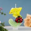 Handmade 0-9 Number Candles for Birthday Cakes & Party Decorations
