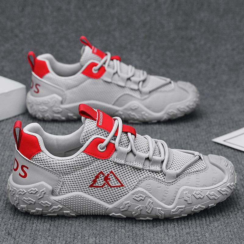 Green comfortable running sports outdoor Forrest Gump shoes men's shoes spring and summer new fashion breathable casual mesh shoes