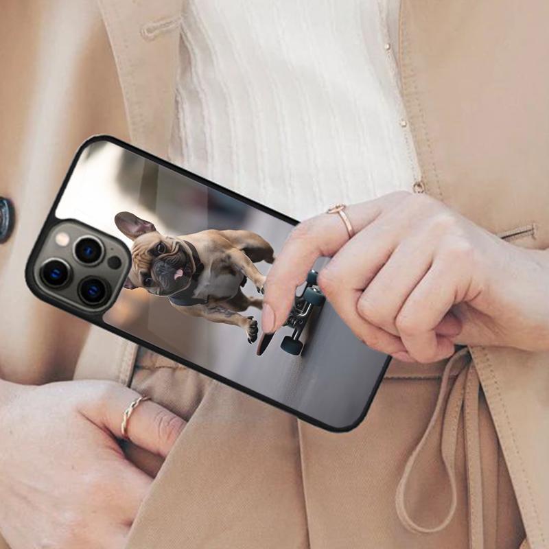 French Bulldog Dog Magnetic Phone Case For APPLE iPhone 17 Air 16 14 13 12 Pro Max 15 Plus Wireless Charge With MagSafe Cover