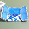 Weekly Medicine Pill Box Magnetic Pill Box 7 Grids Pills Organizer Case Magnetic Pill Case  Outdoor