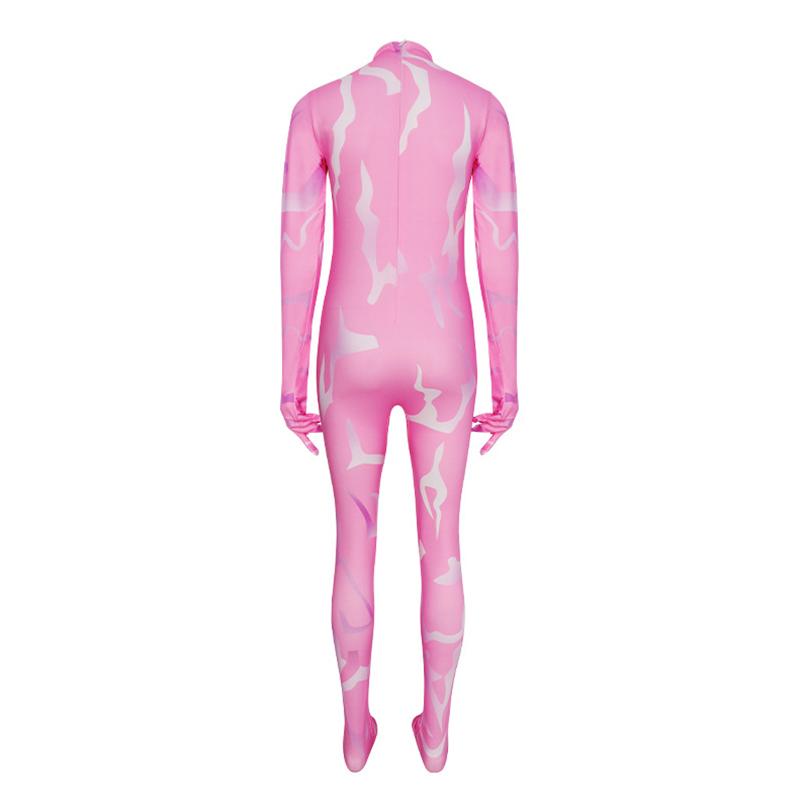 KPop Rumi Mira Zoey Jumpsuit Cosplay Costume Women Bodysuit Halloween Carnival Party Tights Corset Leotard