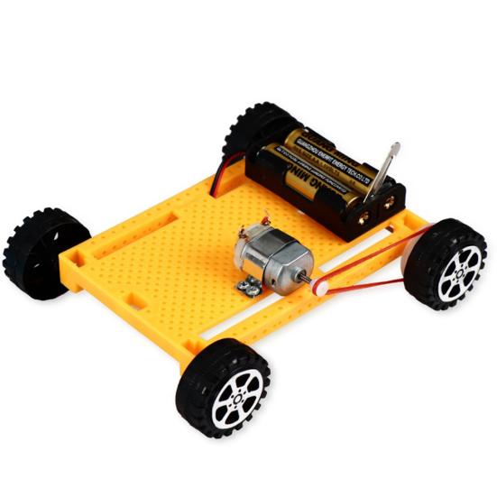DIY Electric 4WD Car Vehicle Model Science Experiment Kit Education Kids Toy