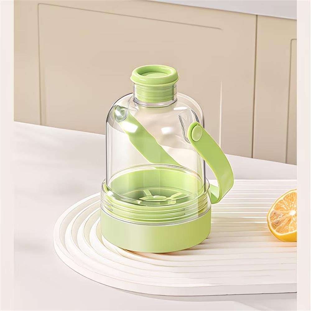 380ml Silicone Ice Cube Tray Flexible Ice Cube Mold Multi-Layer Stacking Travel Ice Cube Container for Travel Camping Picnics