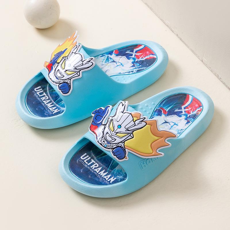 Ultraman Kids Non-slip Summer Slippers for Boys and Toddlers 34-35 (21.5cm interior)