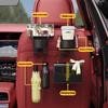 2Pcs Car Cup Holder Headrest Hook Strong Load Bearing Multi-functional Phone Holder Auto Seat Back Mount Hanger Car Interior Accessories