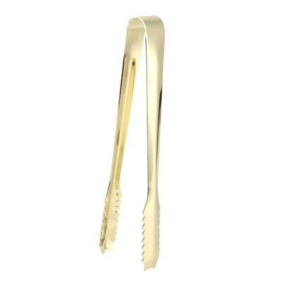 Edelstahl Zucker Eis Gebäck Zucker Kochen Clip Clamp Salat BBQ Tong Bar Werkzeuge Vergoldung