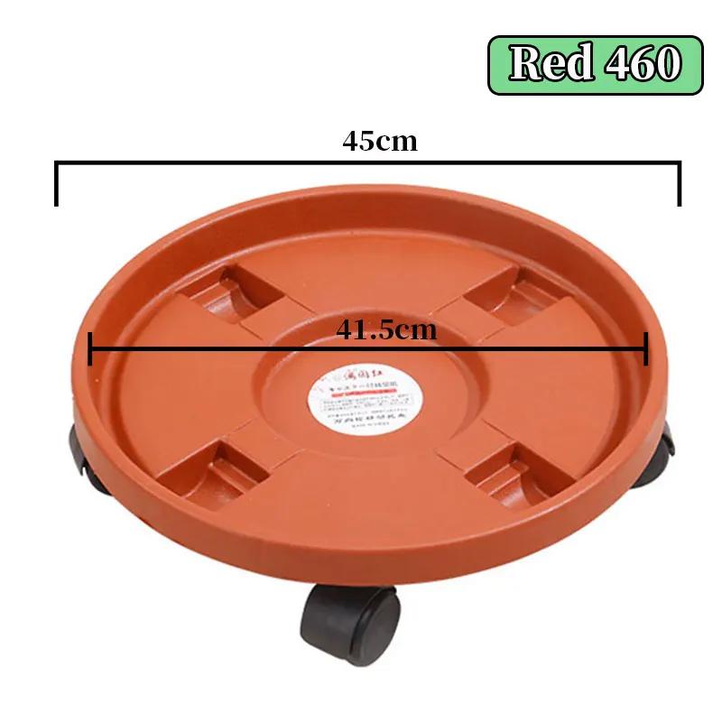 Plant Mover with Wheels Plant Support Roller Universal Flower Base Pot Movable Tray Rack Indoor Outdoor Balcony Stand