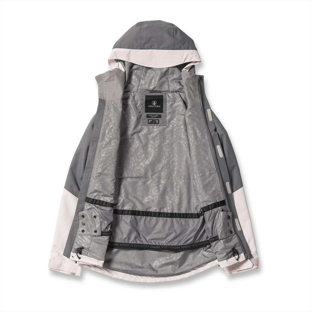 Volcom BOLT INSULATED JACKET H0452413 CLT Snowboard Jacket X (Pink Gray/M/Women's)