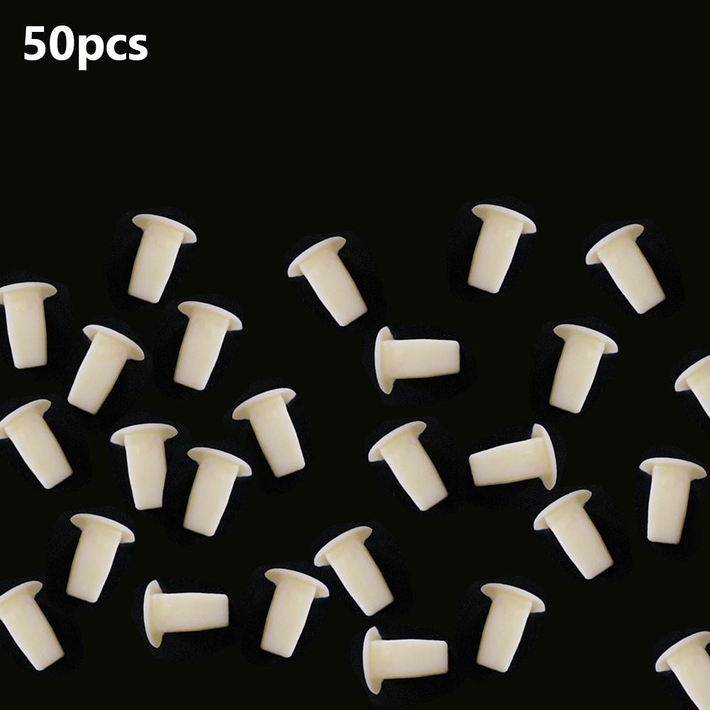 50 Pcs Nylon Nut  Screw Grommet Clip For Toyota For Mazda