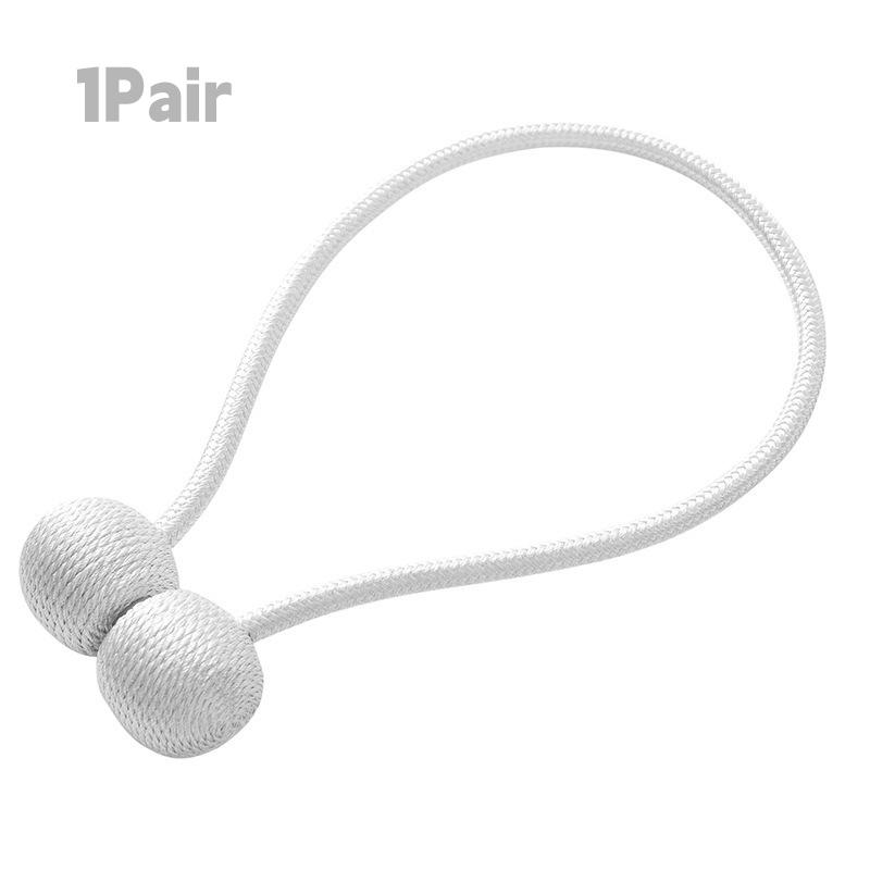 

1 Pair Magnetic Ball Curtain magnet buckle Rope Accessory Rods Accessoires Backs Holdbacks Buckle Clips Hook Holder Home Decor