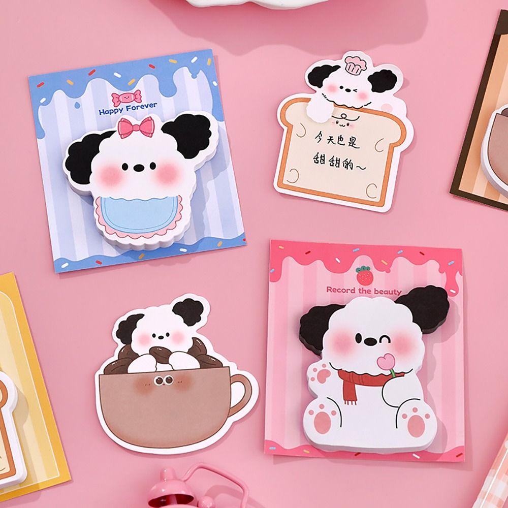 30Sheets Cartoon Notepad Puppy Notebook Kawaii Planner