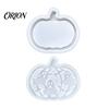 Resin Casting Molds 1 Set Halloween Pumpkin Lampshade Silicone Mold, DIY Hollow Ambient Mold Box Gypsum Cement Epoxy for Crafts Shaped Craft Supplies