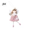 Nordic Style Holiday Decor Christmas Plush Doll Ornament, Xmas Tree Decorative Angel Easy Hanging Ornament Pendant for Tree, Winter Home Party