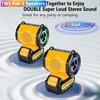 Bluetooth Speaker for DeWalt 18V 20V Li-ion Battery,Wireless BT5.3 & USB Audio Source,TWS Pairing,Home Party Outdoor Speaker