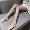 Ultra-Thin Polka Dot Pantyhose: Red Heart Black Silk Japanese Style