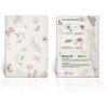 Decalmile Summer Safari Double Sided Jungle Animals Window Clings - Elephant, Monkey, Lion, Giraffe Decals - Anti-Collision Glass Stickers
