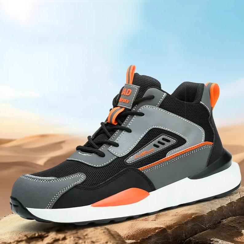 

мужские повседневные пластиковые накладки на носок рабочие защитные ботинки инструментальные защитные утепленные ботинки осень зима безопасные ботильоны защитная обувь 245 верблюд