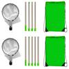 Adjustable Fruit Plucking Tool Stainless Steel Construction Fruit Pickers For Harvesting Apples Pears Citrus In Gardens
