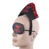 Fun Headbands Halloween Pirate Eyepatch for Party Glitter Headwear Photo Props