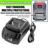 Battery Charger Suitable For Makita 18V 21V Li-ion Battery Portable FastBrand+ Charger for Makita Battery Replacement EU Plug Us