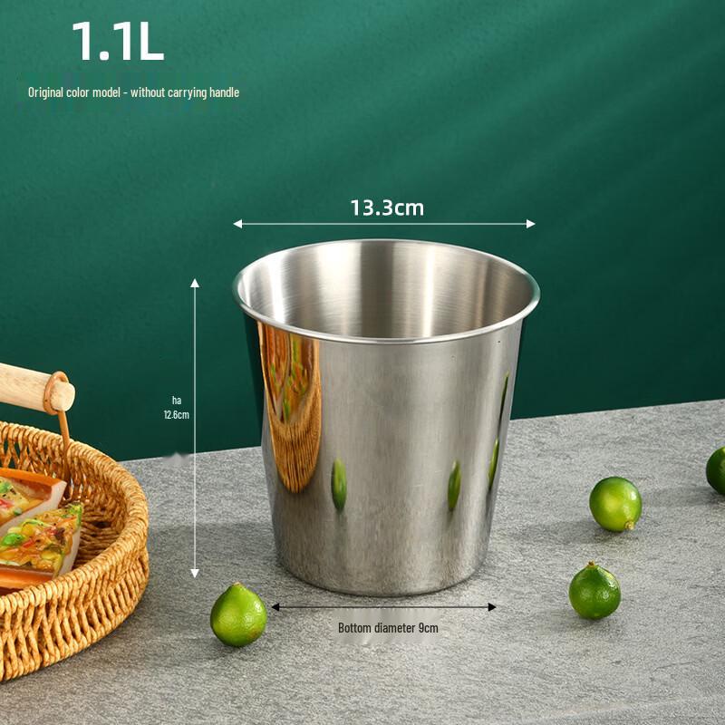 Ведерко для льда Lijia из нержавеющей стали 304