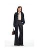 Young Orange Contrast Stitching Denim Jacket – Women's Loose, Slimming, and Versatile Fashion Top