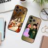 Anime How Are You Black Phone Case For IPhone 17 16 15 14 13 12 13 12 11 Pro Max Plus XS XR Silicone Soft Back Cover