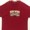 T-shirt Bike Week Daytona Beach FL T-shirt Graphique Moto 2015 Rouge Taille XL T-shirt Unisexe