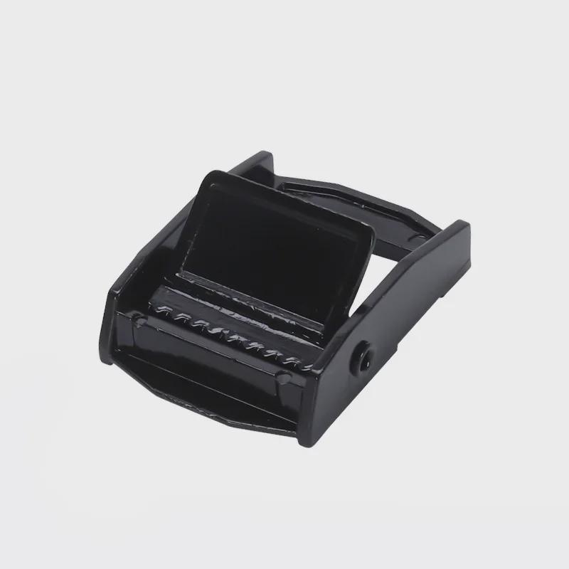 Zinklegierung Schwarz Elektrophorese Seilspanner Schnalle