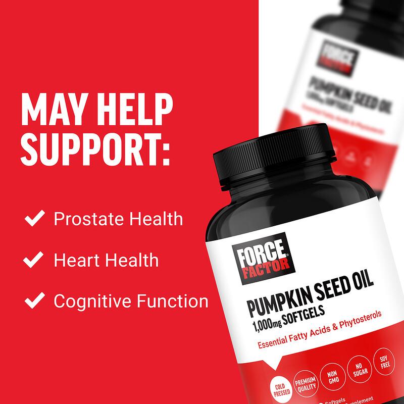 Pumpkin Seed Oil, 1,000 mg, 100 Softgels